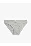 Cotton Comfortable Fit Ribbon Detailed Printed 3-Piece Brief Panties Set - 4