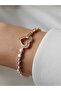 Zircon Stone Heart Rose Bracelet Original Xuping - 2