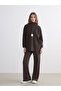 Esvab • Modern & Distinctive Stand Collar Embroidered Fleece Women's Sweatshirt Tunic - 2