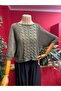 Khaki Hair Knitwear Sweater