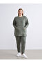 Crew Neck Women's Sweatshirt Tunic - 2