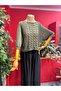 Khaki Hair Knitwear Sweater - 2