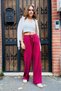 Women's Thessaloniki High Waist Stretchy and Flowy Knitwear Pants - 3