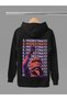 Charles Leclerc Printed Cotton Long Sleeve Fleece-Lined 3 Thread Hooded F1 Sweatshirt