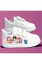 Kop Taja Boys Wallpaper Sweet Blue Kitty Detailed Girls' Sports Shoes - 2