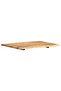 Table Top Solid Acacia Wood 80x(50-60)x2.5 cm - 4