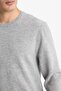 100% Wool Standard Fit Crew Neck Sweater F3127Ax25Wn - 5