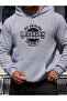Unisex Hooded Sweatshirt 3 Thread Fabric Comfortable Fit B Printed Design Casual Hoodie