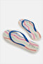 Women Blue Stripe Flipflop