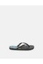 Senior Boys Black Printed Flip Flop