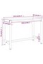 Work Bench Frame Matte Black and Matte Red 110x50x79 cm Metal - 3
