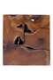 Stools 4 pcs Brown 40x40x45 cm Solid Teak Wood - 2