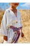 Girl's Bohemian Suit with Belt Detail - 4