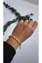 Special series zircon stone plate model bracelet (18 cm) - 2