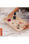 Travertine Tray 12" Marble Rectangle – Handmade Serving Tray for Coffee Table & Kitchen Decor - 6