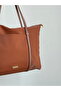 Women's Striped Shopperr Model Hand and Shoulder Bag - 5