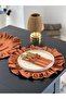 2Li Terra Linen Frilly Cutlery Cover Tile - 3
