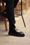 Perskar Model Eva Sole Opening Leather Casual Shoes - 2