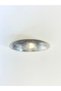 Metal French Style Hair Clip – Shiny Silver Color 11 cm Classic and Stylish Model - 3