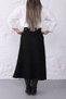 Genuine Suede Midi Skirt - 3