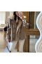 Coat with Fur Collar