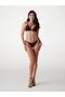4G Rhinestone Kadın String Bikini Altı - 3