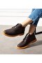 Lace-Up Ankle Length Classic Thermo Sole Boots - 2