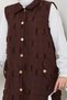 Women's Fringed Wear and Go Quilted Vest - 6