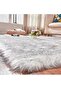 Modern Fluffy Long Pile Area, Super Soft for Living Room, Bedroom, or Kitchen 180*180 Cm - 7