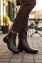Brown Emerald Zippered Fur Non-Slip Women's Boots 547820 Z