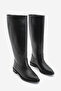Women's Bellows Zipperless Casual Boots Meloya Black - 5