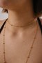 Steel Choker Dorika Necklace Bulk Chain Low-Cut Necklace 1mm Elegant Minimal - 7