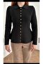 Button Detail Cloth Collar Cardigan - 2