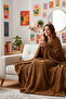 Cozyline Wellsoft Tv Blanket 100X180 – Brown