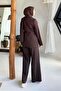 Pensli Jacket-Pants Two-Piece Set Bitter Brown - 4