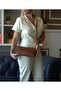 Zizo Baby Bag Genuine Leather Handmade Clutch Bag with Crossbody Strap - 2