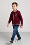 150-11-25 Boys' Zippered N Embroidered Cardigan – Double Pockets, Comfortable Fit, Ages 9–16 - 2