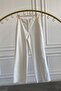 Back Ornament with Pocket Detail Palazzo Pants - 2