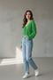 Women's Lace-Up Front Perforated Knit Cardigan - 3