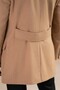 Italian Collar Woolen K Double-Breasted Cashmere Coat - 5