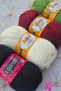 Ankle Sock Yarn Set Knitting Yarn Scarf Baby Yarns Hand Knitting Yarn - 4 Pieces - Mixed Colors