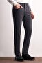 Men's Anthracite 5-Pocket Slim Fit Cotton 5-Pocket Trousers 1003255318 - 3