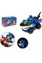 Electric Shark Chariot Walking Vehicle with Lights and Music - Kids' Toy - 2