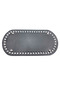 Rectangular leather base 12x25 cm - 2