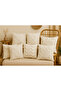 Decorative Punch Throw Pillow Cover 43X43 |   Bohemian Nordic Style Embroidered Pillow - 2
