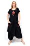 Black Double Pocket Embroidered Shalwar Cut Summer Dress Alc-X13643