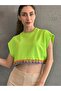 Colorful Frfirli Combed Cotton Women's Crop