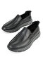 , Men's Genuine Leather Comfort Shoes 15310Z8082 Black - 5