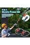 4-in-1 Electric Garden Tool Set — Pruning Shears, Chainsaw, Branch Cutter & Blower with Extension - 4