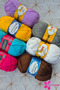 Booties Yarn Set Knitting Yarn Scarf Baby Yarns Hand Knitting Yarn -7 Pieces- Mixed Color - 5